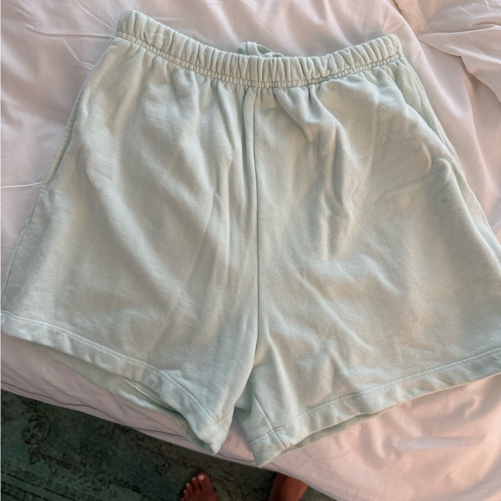 Daily Drills Mint Athletic Shorts
